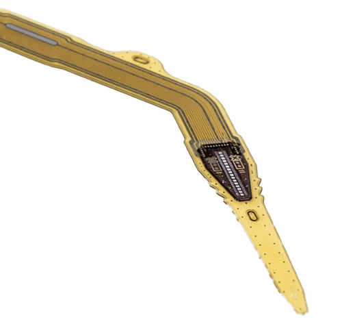 An implantable chip from Imec promises more signals sent faster to give greater control over artificial limbs.